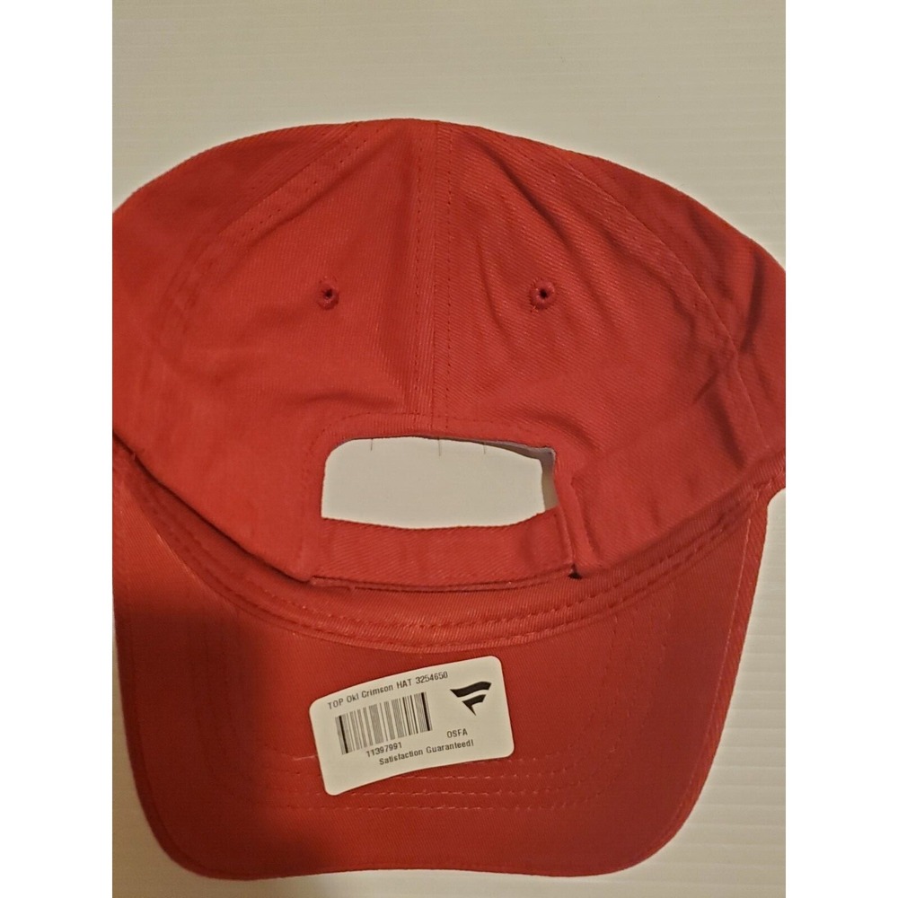 New Mens Russell Crimson Red Oklahoma Sooners Endless Adjustable Hat/Cap - OSFA - Picture 5 of 5